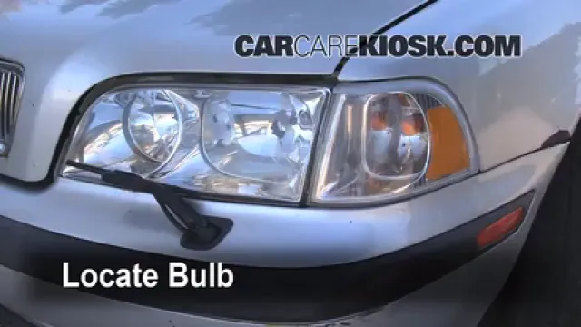 2000 Volvo V40 1.9L 4 Cyl. Turbo Luces Luz de marcha diurna (reemplazar foco)